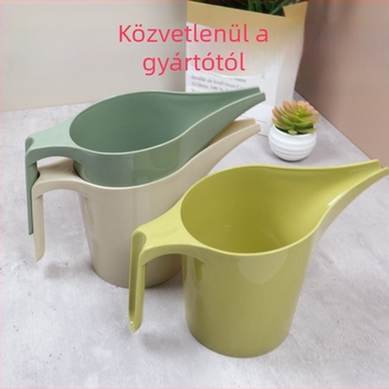 Hosszú csövű öntözőkanna, műanyag, 1000 ml, otthoni kertészkedéshez