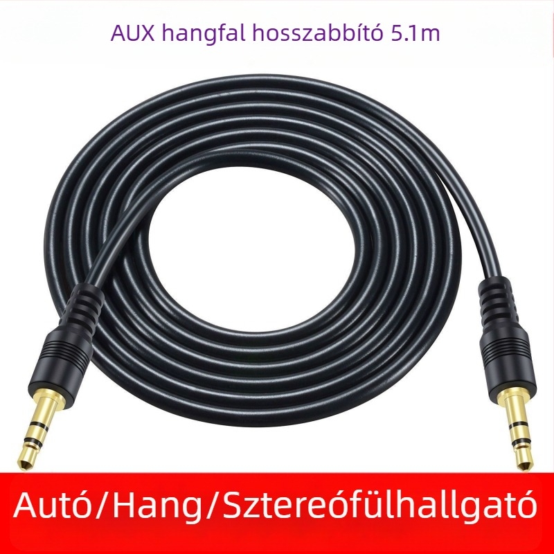 3.5mm férfi–férfi audio kábel autóhoz és számítógépes perifériákhoz, Neutral márka