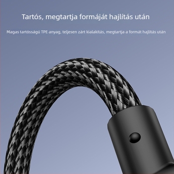 Yesido YAU46 audiókábel, réz vezetők, alumínium‑ötvözet + TPE mag, CE tanúsítvány