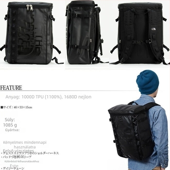 Hátizsák - Uniszex, Vízálló PVC, Utcai divat, 20-35L, 16 hüvelykes laptop-kompatibilis