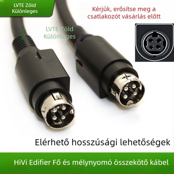 4-eres hangsugárzó kábel, nikkelezett réz vezetőkkel, HiVi D1010 sorozathoz és R1700BT/R1600TIII-hez