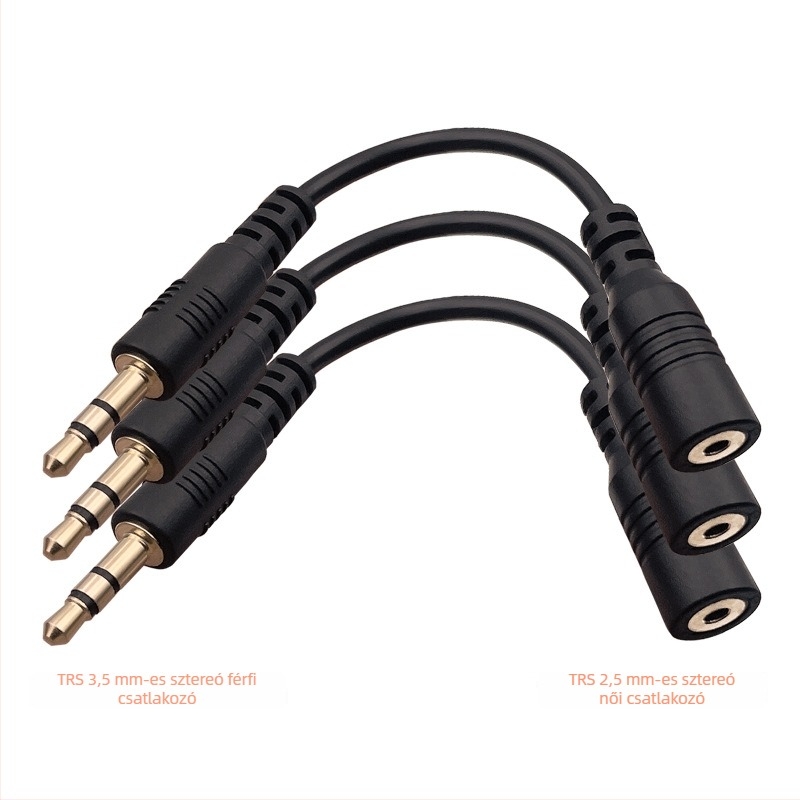 Audio kábel, aranyozott bevonat, ROHS, ZHANCHI ZC-AU6088