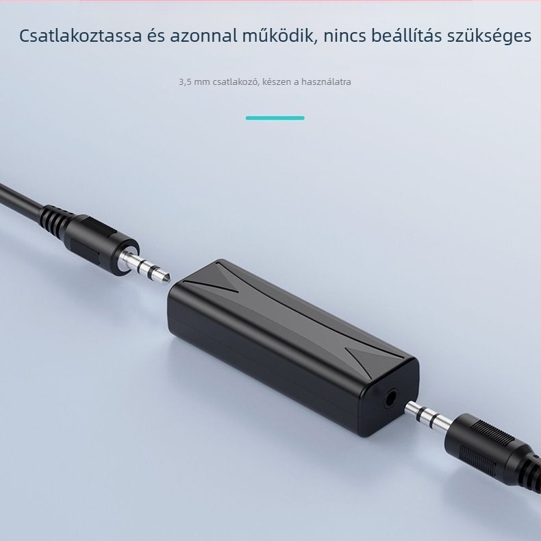 3,5 mm-es autóhifi zajszűrő izolátor – földhurok eliminátor, BG02, réz mag, 50 g