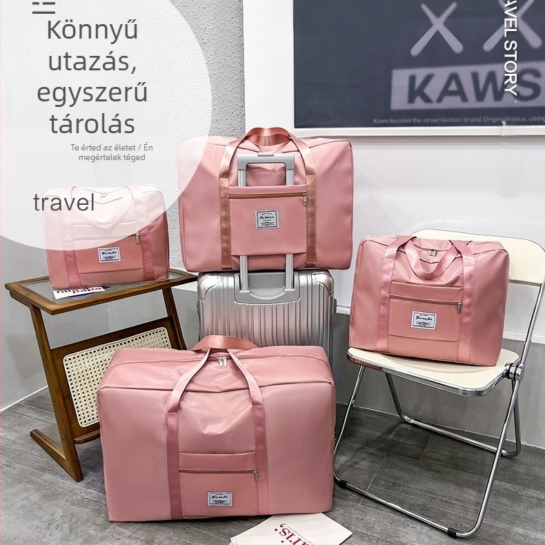 Nylon paplan tároló táska – kocka alakú utazáshoz és költöztetéshez