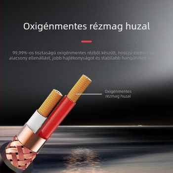 Tl-av256 AV vonalú kábel 3,5 mm sztereó 2 RCA-hoz, nikkel bevonatú csatlakozók, Rohs tanúsított