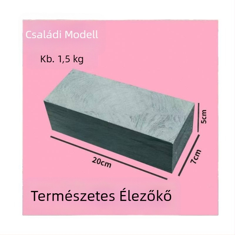 Konyhai kések élezőköve – kettős használat: durva és finom élezés, háztartási használatra