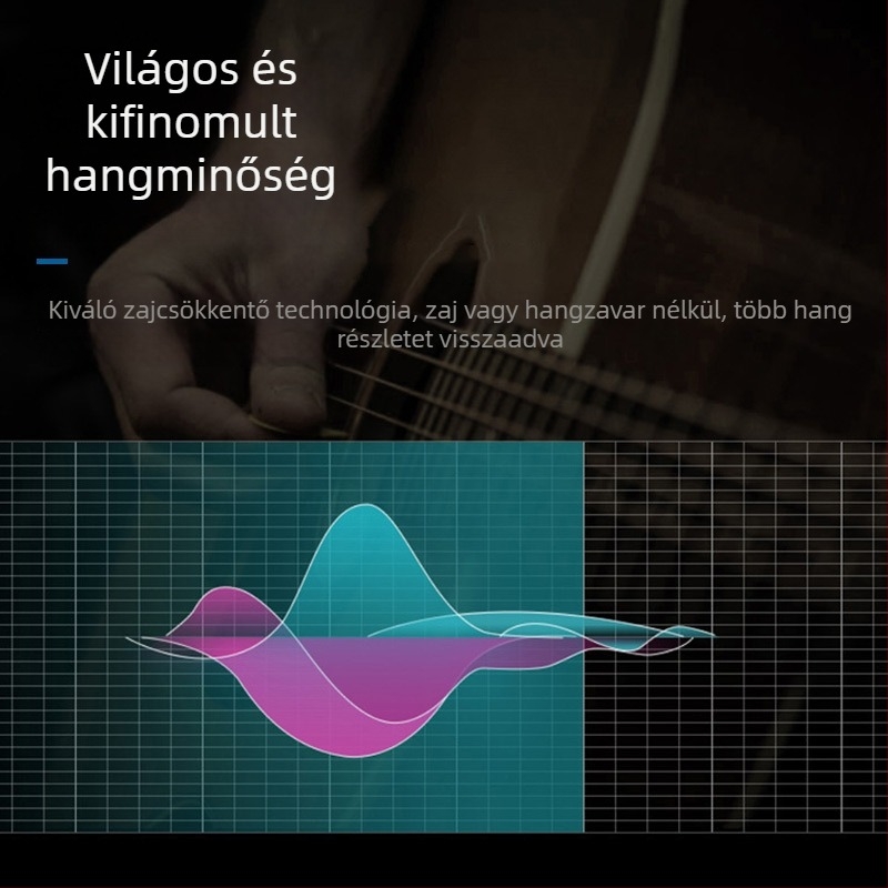 YHT AC08 3,5 mm-es férfi–női audio hosszabbító kábel, aranyozott érintkezők, tinned réz mag, fonott szövésű burkolat, TPE külső, ROHS-kompatibilis