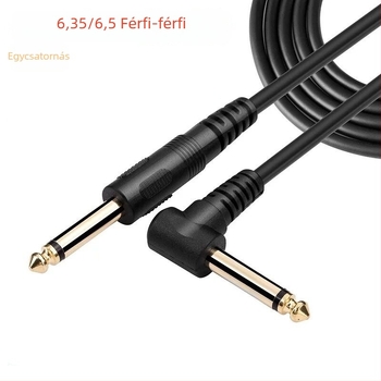 Hangkábel 6,5 mm-től 6,5 mm-ig, Aranyozott, Ónozott réz vezeték, OEM