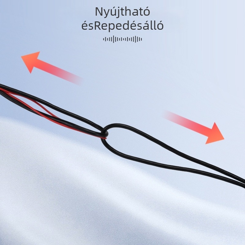 Dashcam jobboldali kábel, 2.5 mm video csatlakozó, 5-pins digitális, PVC védőház, Rohs tanúsított