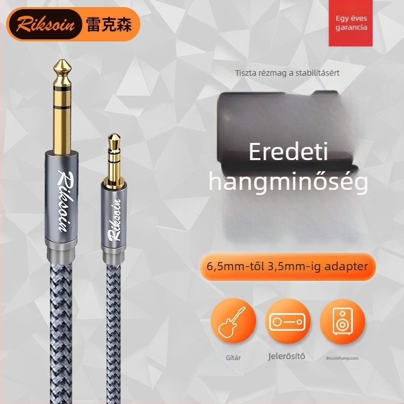Rexon audió kábel, aranyozott, oxigénmentes réz vezető, digitális eszközökhöz, CCC tanúsított