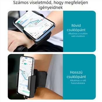 Karpontartó telefonhoz kerékpározáshoz – ABS+PC+Webbing | Uniszex | Winter 2024 megjelenés