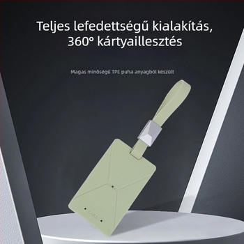 Tesla Model Y / Model 3 kulcstartó és kártyatartó — lágy TPE, egyszerű stílus, testreszabás elérhető