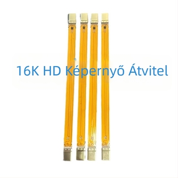 FPC rugalmas kábel Thunderbolt 4 kettős végű Type-C, 24 magos, 240W verzió 4.0
