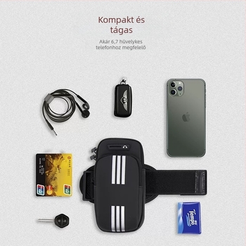 Telefon karpánt táska – szabadtéri sportokra, városi minimalist stílus, PU anyag, Nylon bélés, márka Vanreyin/Van Laine