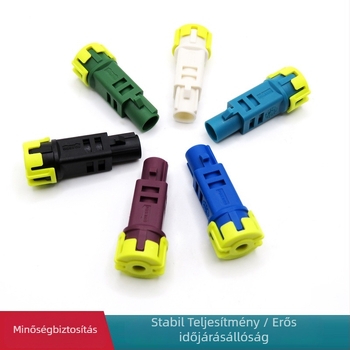 Fakra IP68 vízálló férfi Z-típusú RF kamera csatlakozó RG174/ RG58/ RG316 koaxiális kábelekhez, 1 tűs