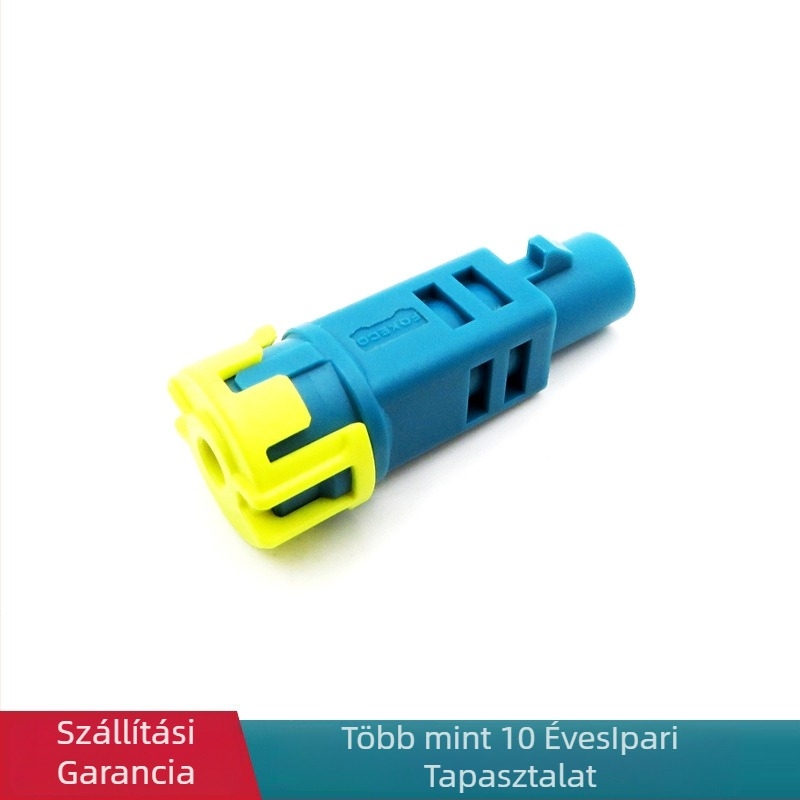 Fakra IP68 vízálló férfi Z-típusú RF kamera csatlakozó RG174/ RG58/ RG316 koaxiális kábelekhez, 1 tűs