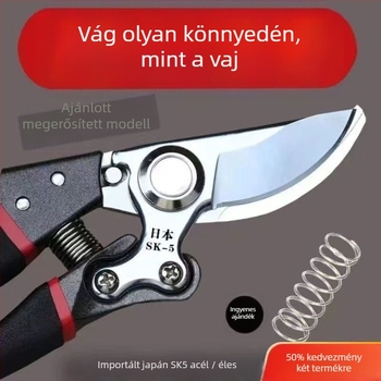 SK5 acél metszőolló kerthez, munkaerő-megtakarító, ágak vágására
