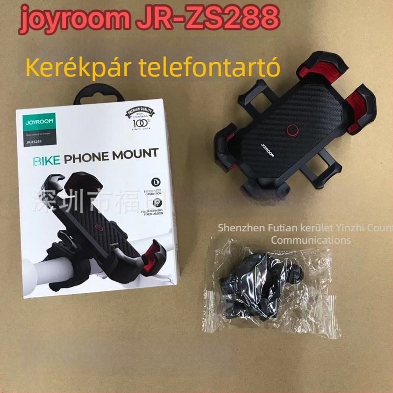 Joyroom JR-ZS288 Univerzális telefontartó kerékpárhoz, motorkerékpárhoz és autóhoz 4.7–7 hüvelyk