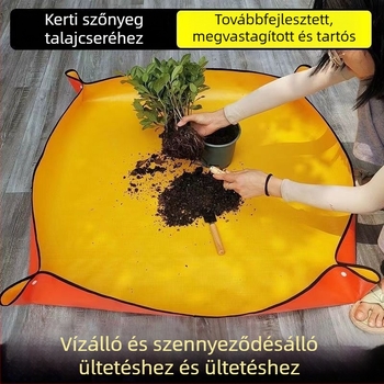 Otthoni kerti matrac átültetéshez és talajkeveréshez, vízálló