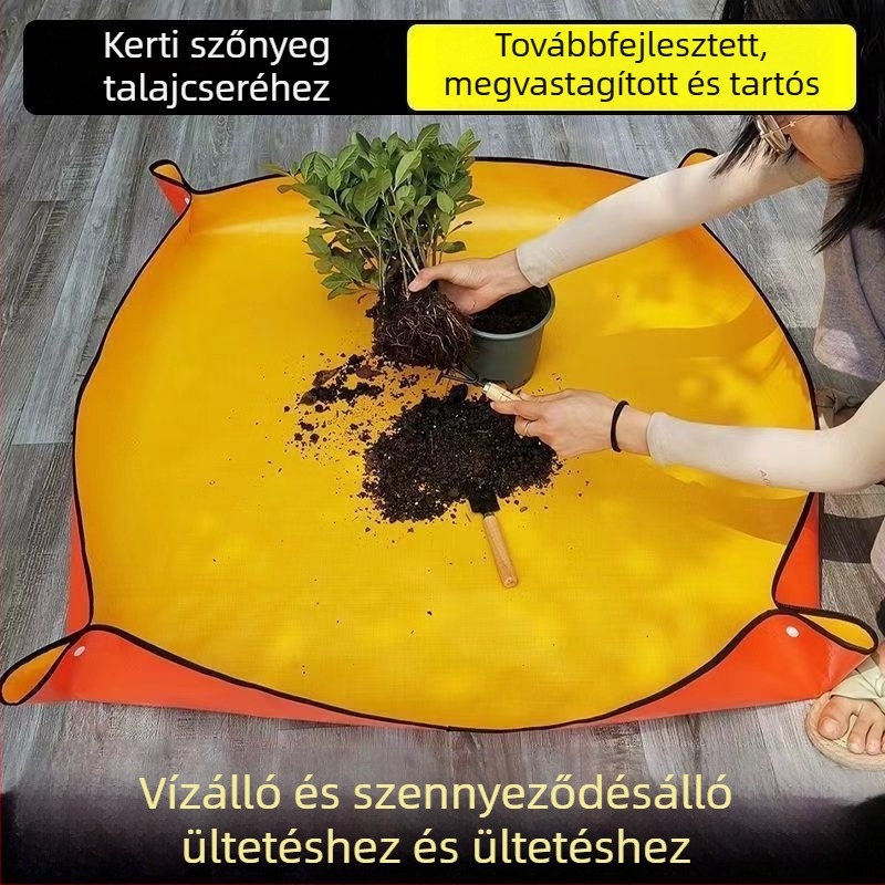 Otthoni kerti matrac átültetéshez és talajkeveréshez, vízálló
