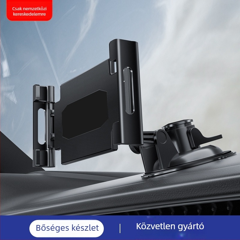Autóba szerelhető telefontartó, műanyag kivitel, általános kompatibilitás, licencelt magáncímke, testreszabás elérhető