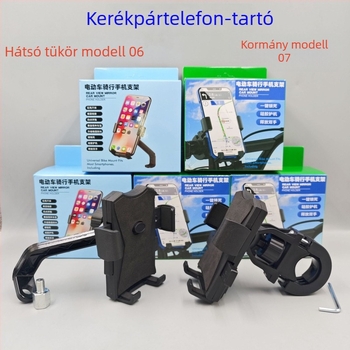 Rain Master univerzális járműtelefon-tartó, műanyagból, kompatibil motorkerékpárokkal, kerékpárokkal és elektromos rollerekkel, 3C tanúsítvány 2023300907000040