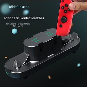 PS5 Kontroller Töltőalap Alp500101, aolion – ABS, Type-C Plug‑and‑Charge
