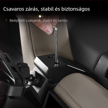 Land Rover Defender (2020–2025) autós telefon- és navigációtartó, modell 90110130, snap-on rögzítés