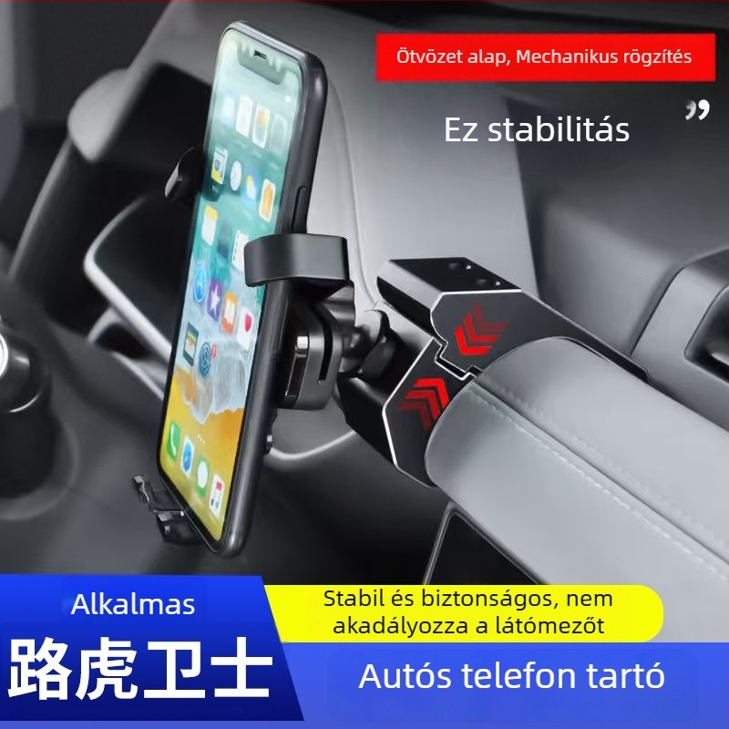 Land Rover Defender (2020–2025) autós telefon- és navigációtartó, modell 90110130, snap-on rögzítés