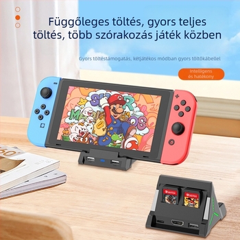 Switch OLED töltőállvány HDMI-kimenettel és képernyőprojekcióval, USB-C kapcsolattal