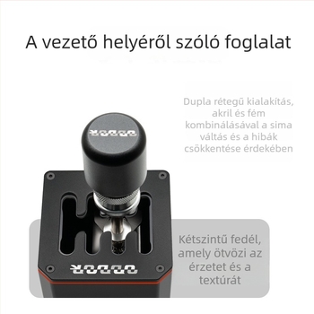 PC-s játék szimulációs váltó Hall-érzékelővel, lineáris | Márka: ODDOR | Modell: BHPC01 | Állapot: Új