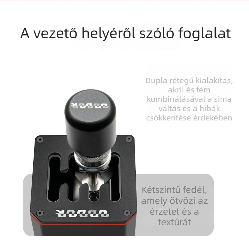 PC-s játék szimulációs váltó Hall-érzékelővel, lineáris | Márka: ODDOR | Modell: BHPC01 | Állapot: Új
