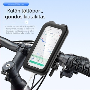 Hot autótelefon-tartó – vízálló, ütésálló, forgatható, érintésre reagáló, műanyag