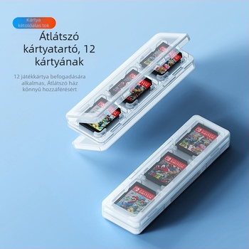 Switch2 Játék Kellékek Készlet – Vívás, Teniszütő és Versenykormány Kártyadoboz (Modell Switch2; Anyag ABS+PC; Kompatibilis Switch2; Játékosok 1–4; Korhatár 12+)