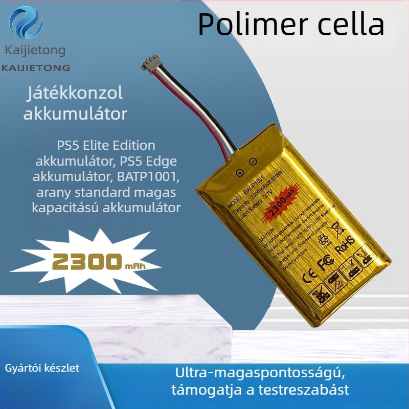 PS5 Elite Edition Akkumulátor – Polimercellák, HD cellagyártó, XWDxny
