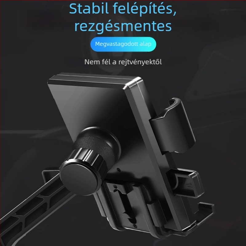 Telefon-tartó elektromos kerékpárokhoz és motorkerékpárokhoz – univerzális műanyag tartó, Y02 modell