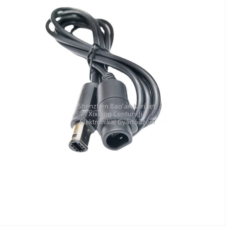 GameCube hosszabbító kábel NGC interfésszel, vezetékes csatlakozás, PVC anyag, Nintendo konzolhoz