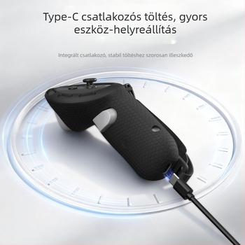 Quest 3/3S kontroller védő szilikon fogantyú beépített újratölthető akkumulátorral (Type-C)
