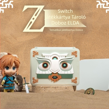 Nintendo Switch játékkártya tok, ABS + silica gel, méretek 113×90×16 mm, súly ≈119 g, 1–2 játékos számára