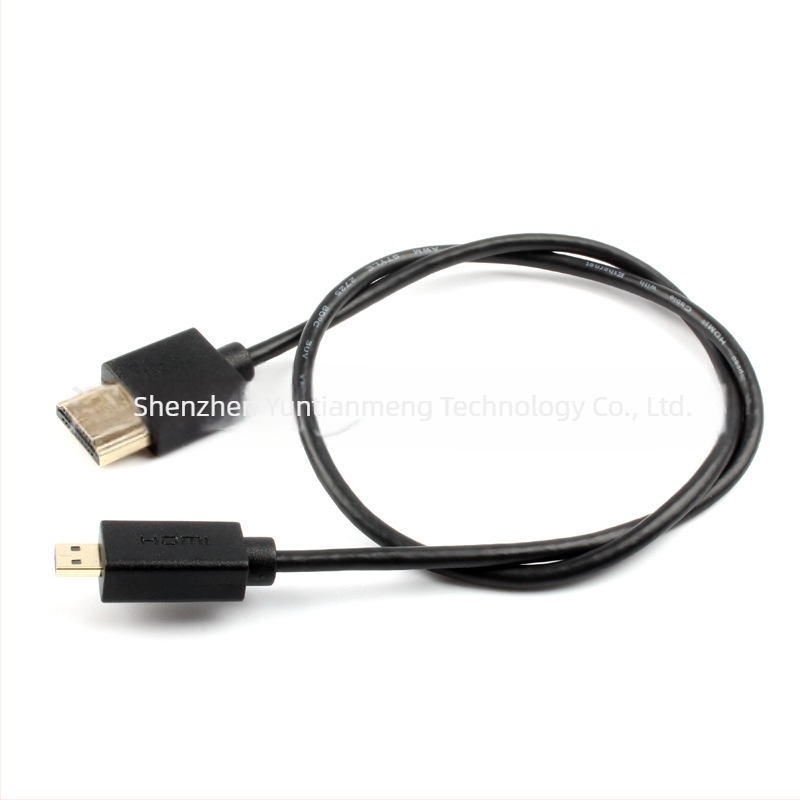 Mini HDMI HD videókábel 2.0 Canon EOS R és DSLR modellekhez: 6D, 7D, 60D, 70D, 6D II, 7D II