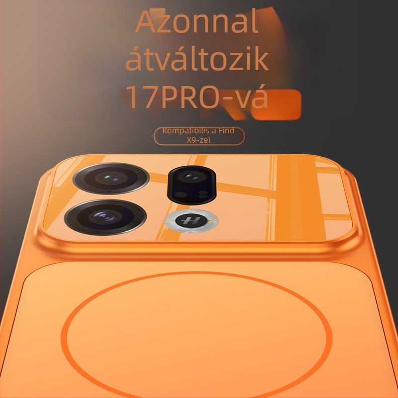 OPPO Find X9 / Find X9 Pro védőtok — matt műanyag, minimalist stílus, ütésálló, mágneses töltés, testreszabható