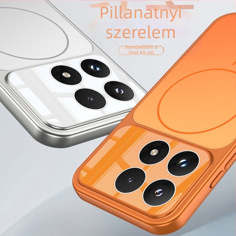 OPPO Find X9 / Find X9 Pro védőtok — matt műanyag, minimalist stílus, ütésálló, mágneses töltés, testreszabható
