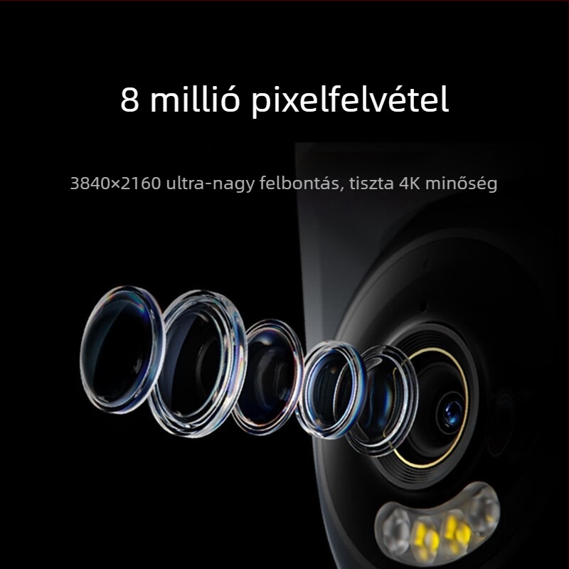 Okos kamera MJSXJ12HL, mobilalkalmazással történő vezérlés, Android-kompatibilis, beltéri használat, 2025-ös bevezetés