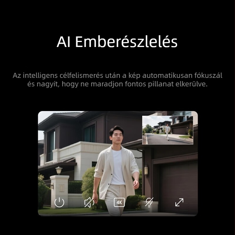 Okos kamera MJSXJ12HL, mobilalkalmazással történő vezérlés, Android-kompatibilis, beltéri használat, 2025-ös bevezetés