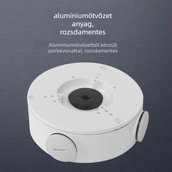 130E Alumíniumötvözet, mennyezetre szerelhető, rejtett vezetékcsatornás tartó kamerák megfigyeléséhez