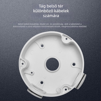 130E Alumíniumötvözet, mennyezetre szerelhető, rejtett vezetékcsatornás tartó kamerák megfigyeléséhez