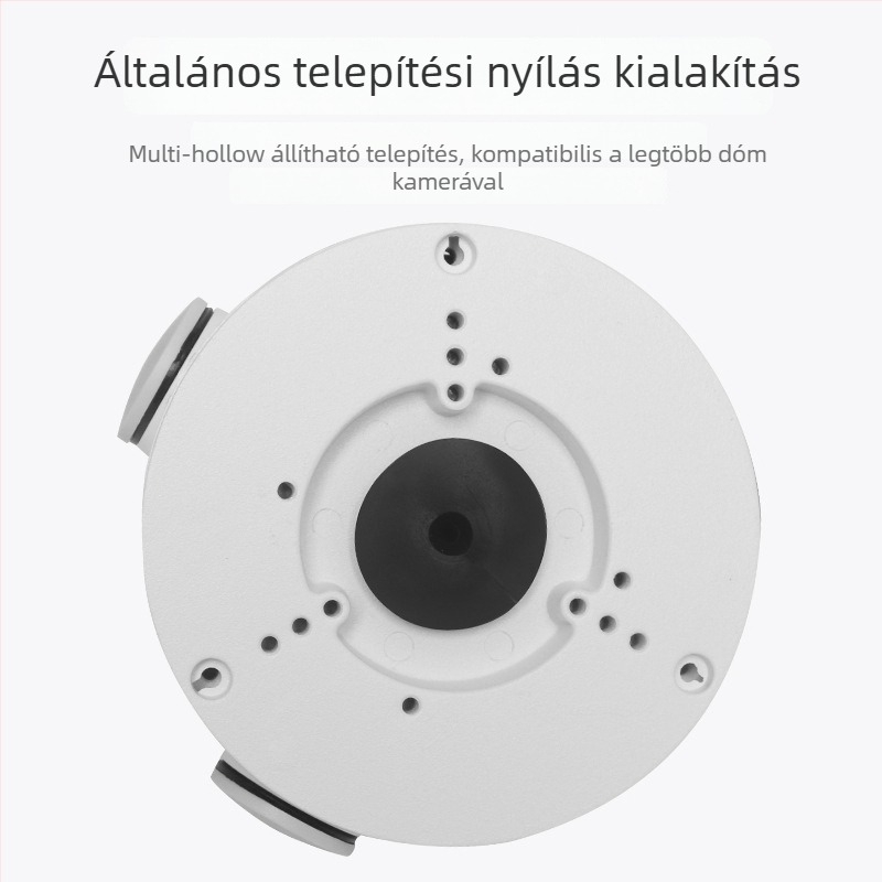 130E Alumíniumötvözet, mennyezetre szerelhető, rejtett vezetékcsatornás tartó kamerák megfigyeléséhez