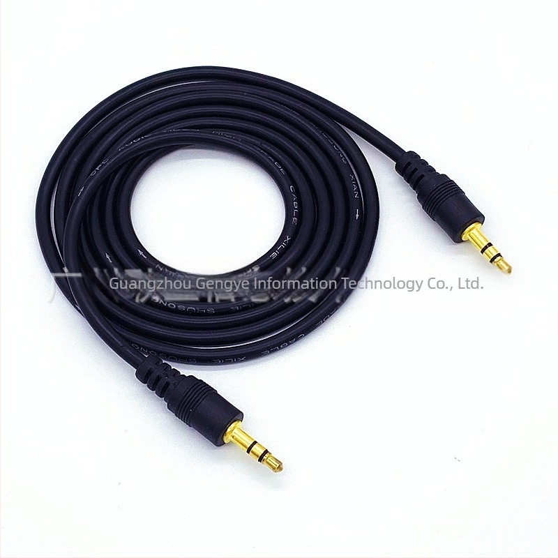 3.5mm-es audio kábel, férfi–férfi, autós AUX-kábel telefonhoz, számítógéphez és hangszórókhoz, hossz 1.5/3 m