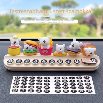 Autó műszerfal dísz vonalas kiskutya motívummal; műanyag, hazai gyártású, személyre szabás nem lehetséges, logó nyomtatás nem elérhető