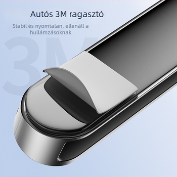 Ideiglenes parkolási tábla, fém, éjszakai fényű nagy számokkal, modell S1